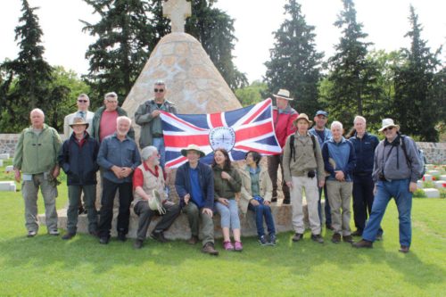 SCS Battlefield Tour, May 2016: Tour group at the Doiran Cemetery